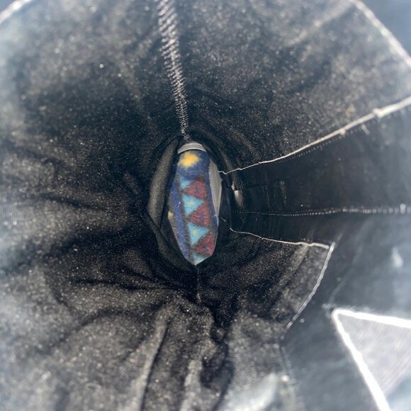 Easy Spirit Black Leather Knee-High Zip Up Closure Eslabarca Riding Boots Sz 6M - Picture 7 of 12